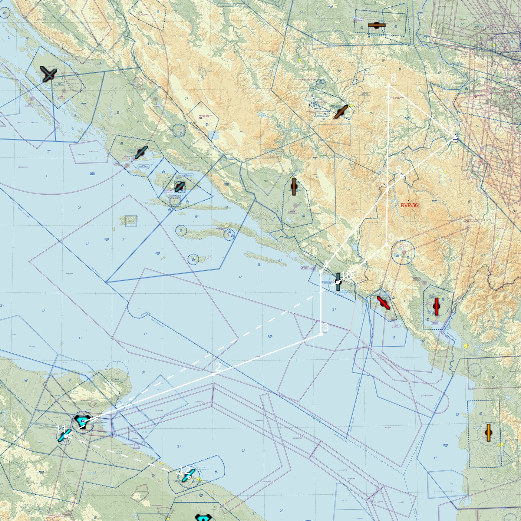 Flight Map